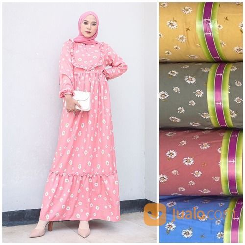 Grosir Gamis Bahan Shakila Malang Mojokerto Jawa Timur