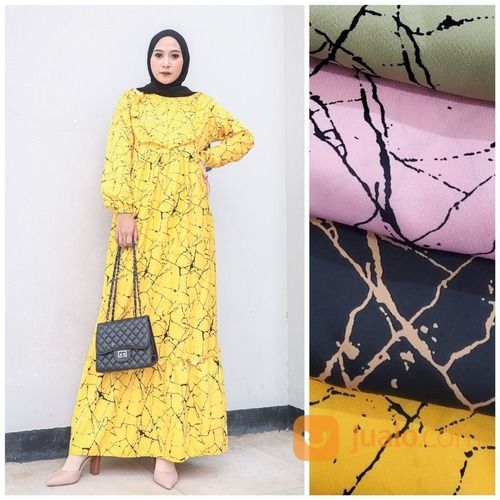 Grosir Gamis Bahan Shakila Malang Mojokerto Jawa Timur