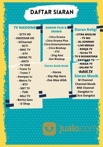 Parabola Mini Bebas Iuran Bulanan Pekanbaru