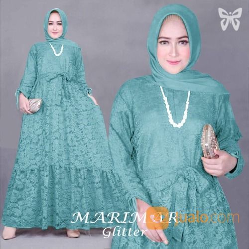 Maxi Marimar - Warna Wardah - Uk.L - Pakaian Wanita - Maxi Wanita - Baju Muslim