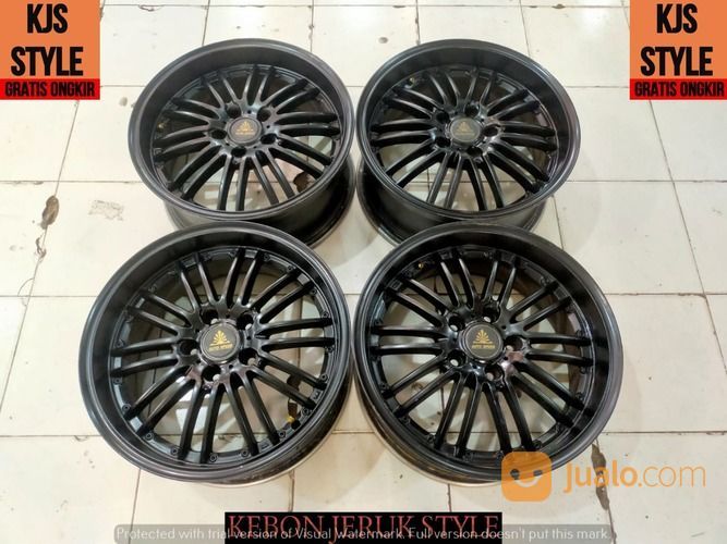 Velg Mobil Bekas Racing Auto Speed R17x7,5 ET 40 Pcd 5x114,3