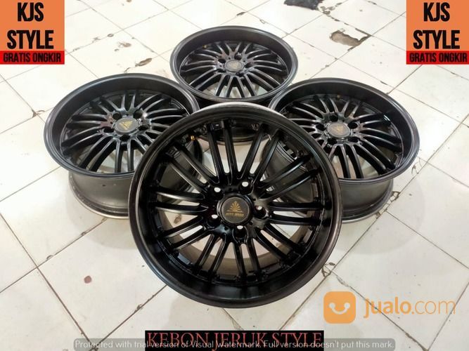 Velg Mobil Bekas Racing Auto Speed R17x7,5 ET 40 Pcd 5x114,3