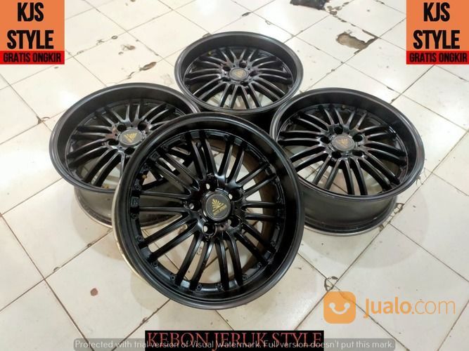 Velg Mobil Bekas Racing Auto Speed R17x7,5 ET 40 Pcd 5x114,3