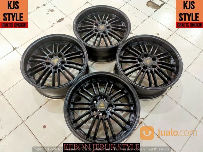 Velg Mobil Bekas Racing Auto Speed R17x7,5 ET 40 Pcd 5x114,3