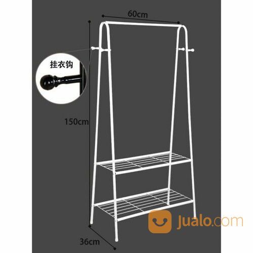 Rak Tanaman Susun Besi Bertingkat Tempat Pot Bunga Besi Gantung