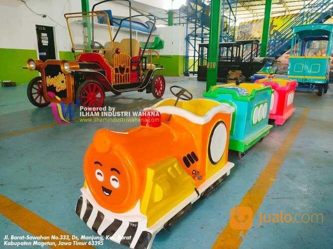 Odong Odong Komedi Putar Gerobak Badut - Kereta Lantai Mall