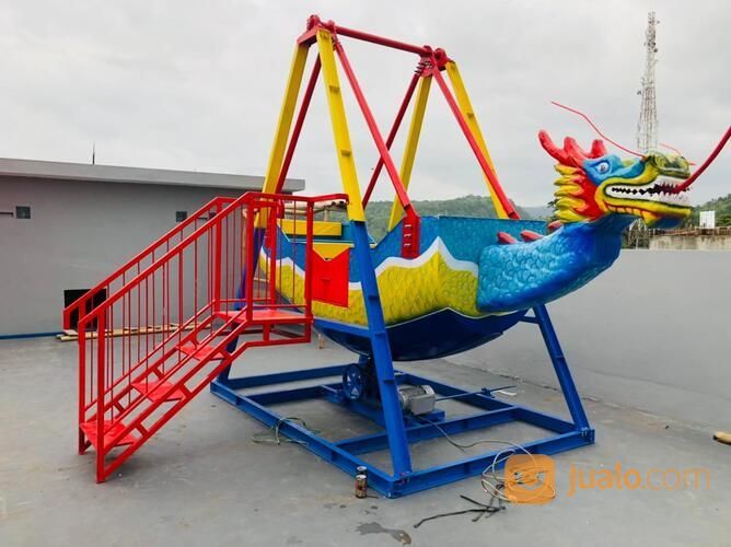 Komedi Putar Helikopter Odong Odong - Kora Kora Kereta Panggung