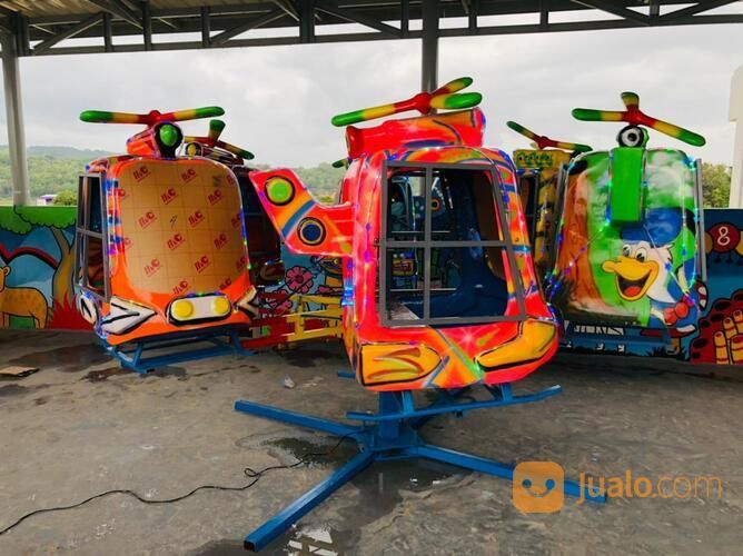 Komedi Putar Helikopter Odong Odong - Kora Kora Kereta Panggung
