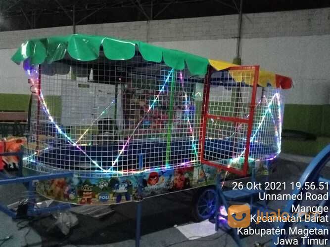 Komedi Putar Helikopter Odong Odong - Kora Kora Kereta Panggung