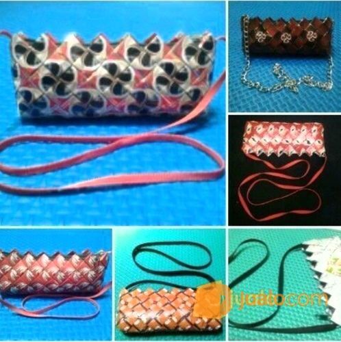 Dompet Selempang Daur Ulang Bungkus Kopi 1