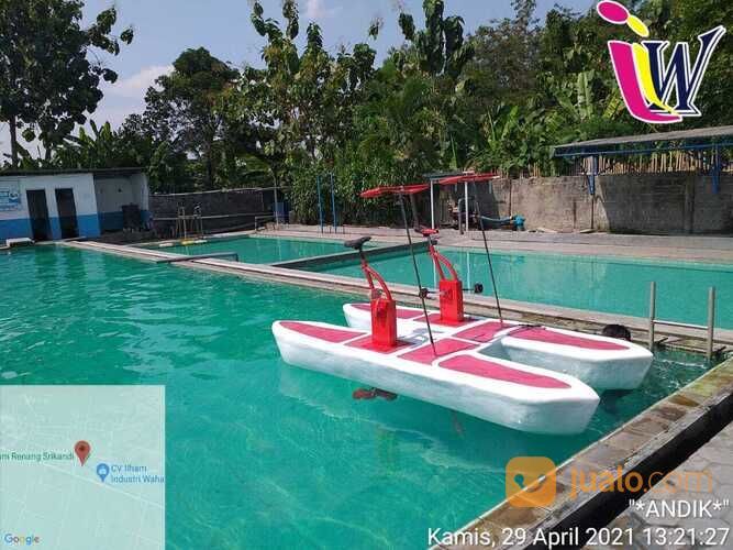 Sepeda Air Odong Odong Kayuh Fiber - Kereta Mini Wisata Kereta Panggung