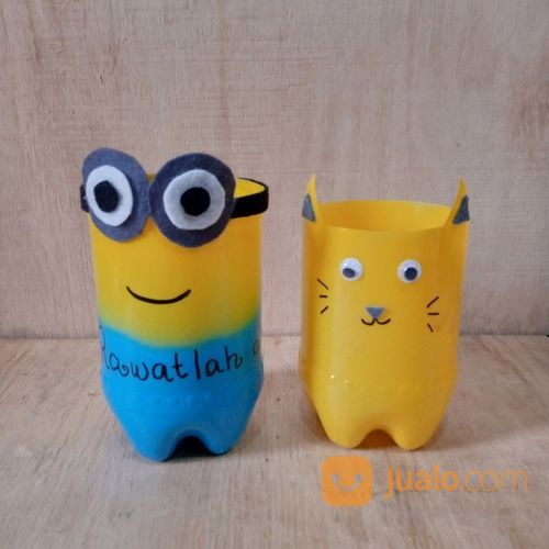 Pot Bunga Plastik Daur Ulang