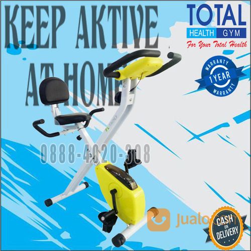 Alat Olahraga Sepeda Statis X Bike TL-920 | Alat Fitness Murah | Total Health Gym Purwokerto