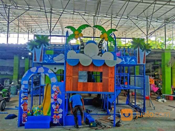 Playground Indoor Mandi Bola Odong Odong Kereta Panggung Lantai