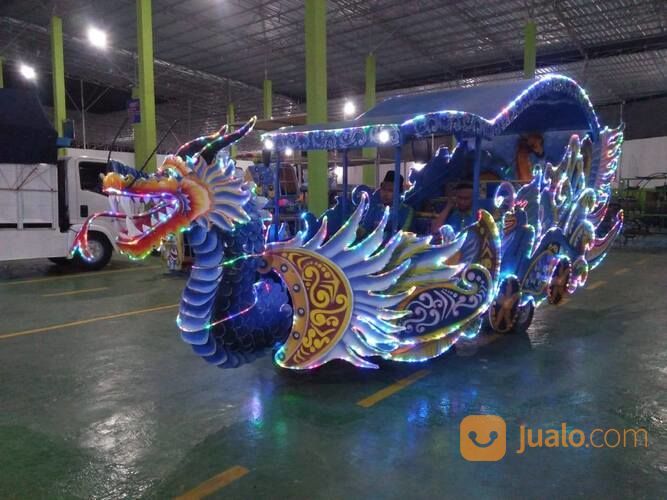 Kereta Kencana Naga Biru Odong Odong - Kincir Mini Kereta Lantai