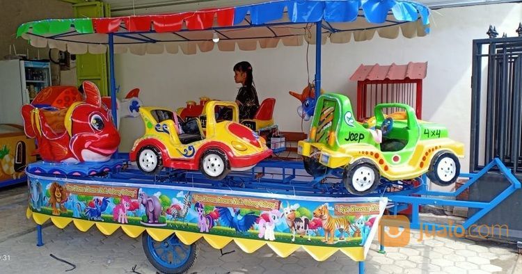 Sepeda Angin Odong Odong Sky Bike - Kincir Mini Isi 4