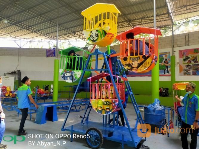Sepeda Angin Odong Odong Sky Bike - Kincir Mini Isi 4