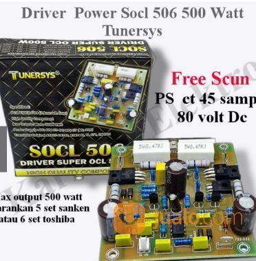 Kit Driver Socl 506 Socl506 Fiber 500 Watt
