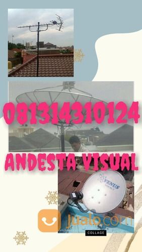 Pemasangan + Servis Antena Tv Dan Parabola Cikini