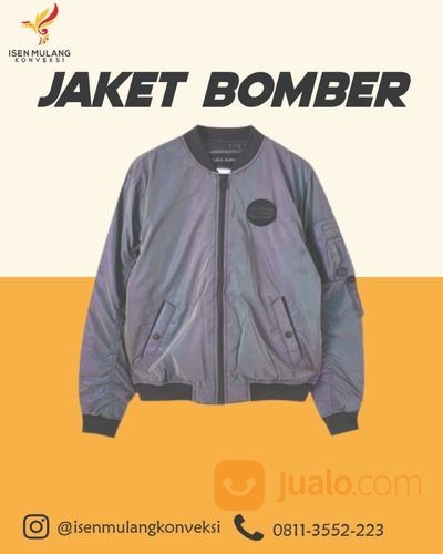 Pusat Konveksi Jaket Bomber Murah MIN.6pcs Di Malang