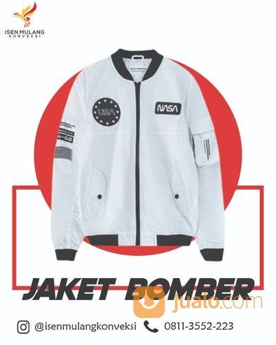 Pusat Konveksi Jaket Bomber Murah MIN.6pcs Di Malang