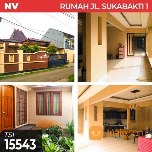 (TSI/15543) Rumah Jl. Sukabakti 1, Ciputat, Tangerang Selatan, 16.5x33.5 M, 1 Lt, SHM