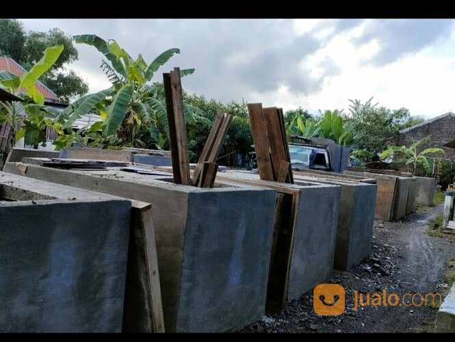 Tandon / Bak / Ground / Septic Tank Cor Beton - 1.5 Kubik