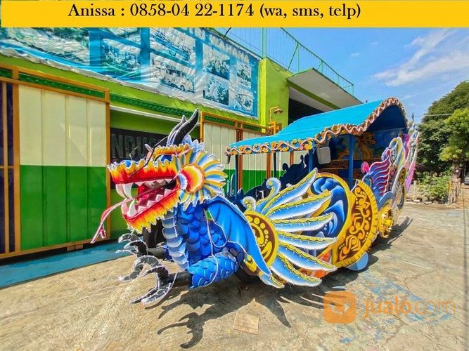 Set Lengkap Kereta Kencana Naga Odong-Odong Mobil