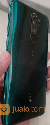 Xiaomi Redmi Note 8 Pro 6GB/128GB Forest Green Second, Like New, Fullset Plus Banyak Casing.