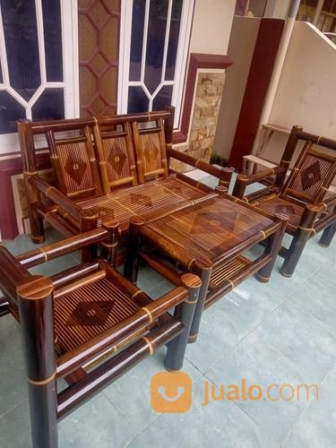 TAHAN LAMA!! Wa/Call 0857-4774-7024 Pembuat Kursi Bambu Minimalis Siap Kirim Purworejo Jawa Tengah