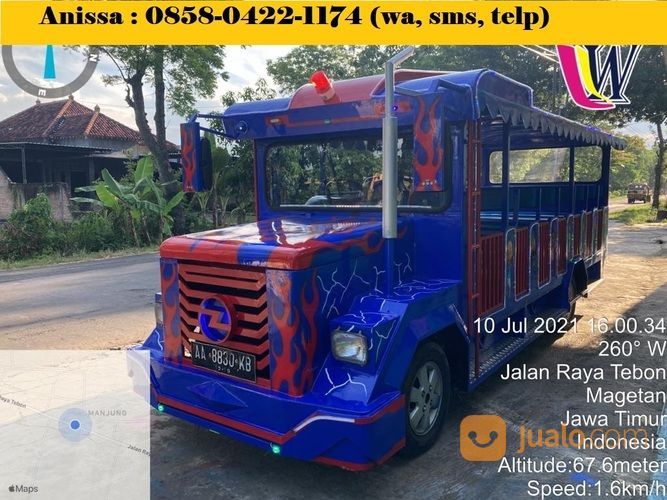 New Model Kereta Mini Mobil Wisata Odong-Odong Terbaru