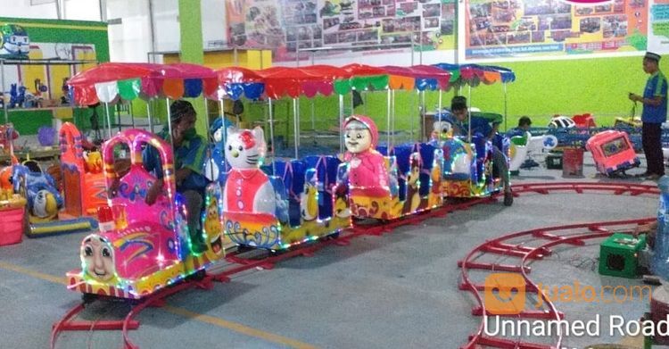 Kincir Mini Isi 6 Full Plat - Odong Odong Kereta Panggung Mini Coaster