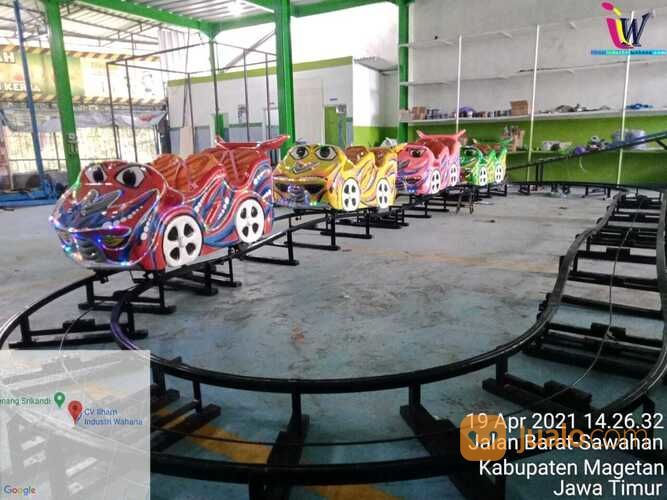 Kincir Mini Isi 6 Full Plat - Odong Odong Kereta Panggung Mini Coaster