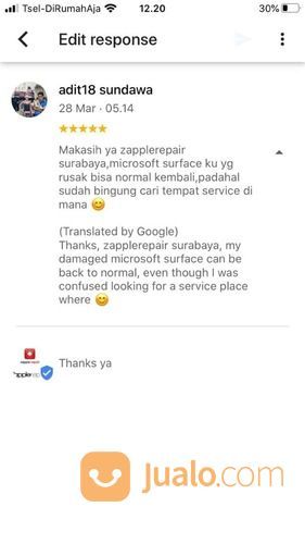 ZAppleRepairSurabaya Service Microsoft Surface Surabaya