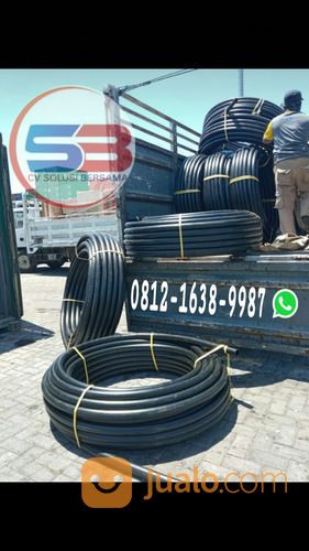 Selang Air Bersih Warna Hitam HDPE, Bragam Merk Dan Ukuran Termurah