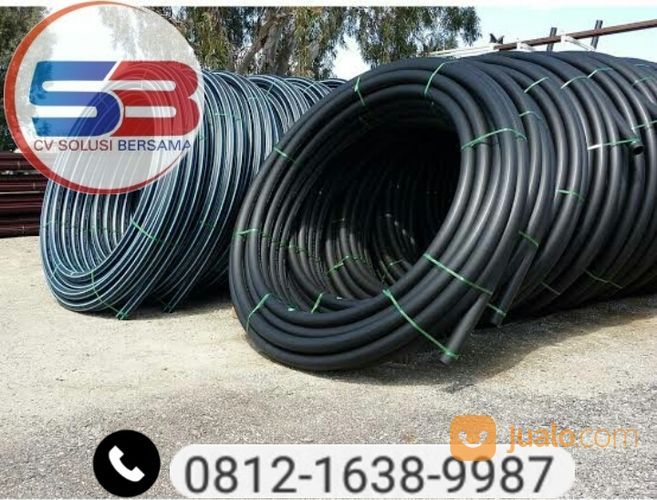 Selang Air Bersih Warna Hitam HDPE, Bragam Merk Dan Ukuran Termurah