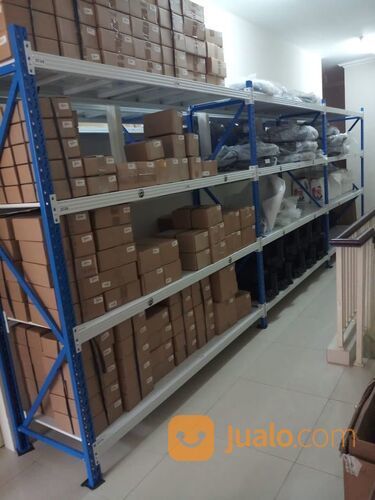 Rak Besi Baja Murah Kapasitas 250kg/Shelf