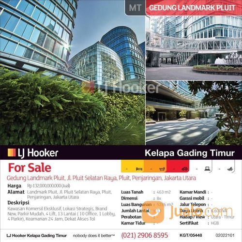 Gedung Landmark Pluit, Jl. Pluit Selatan Raya, Pluit, Penjaringan, Jakarta Utara