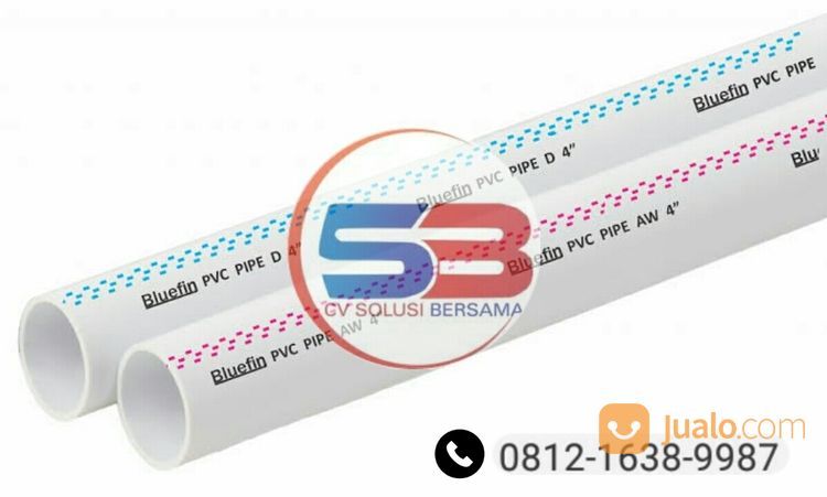 Pipa Paralon (PVC) Termurah,Ukuran 1" - 16"