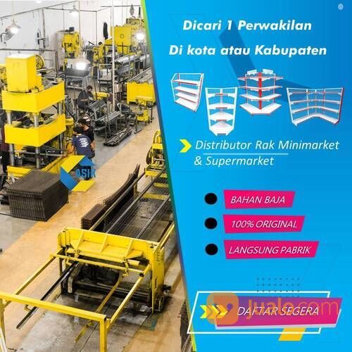 Harga Rak Minimarket Gondola Toko, Original Pabrik, Kota Pangkal Pinang