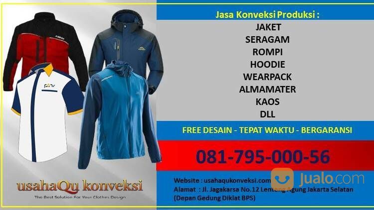 Jasa Konveksi Pembuatan Jaket Bomber Murah Di Jakarta Selatan // UsahaQukonveksi.Com - O8I795OOO56