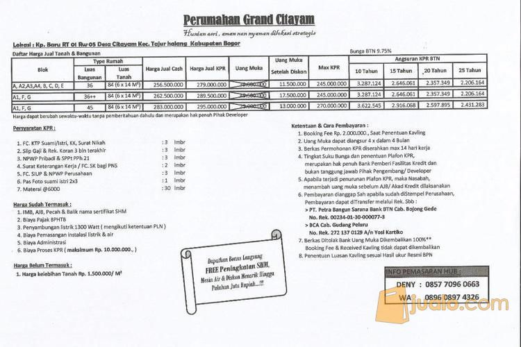 Rumah murah harga terjangkau dan strategis