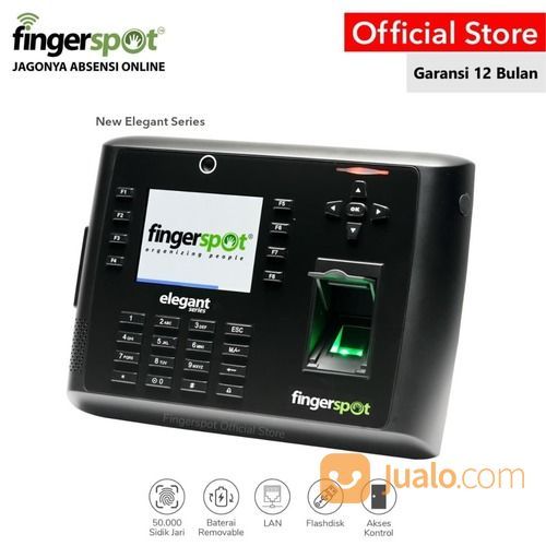 Fingerspot New Elegant Series Absensi Sidik Jari - Support Access Door