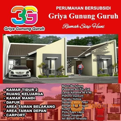RUMAH SUBSIDI SIAP HUNI TANPA DP FREE BIAYA KONSULTASI