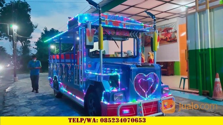 Sepur Mini Odong Odong Kereta Wisata Siap Pakai Usaha