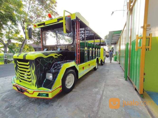 Sepur Mini Odong Odong Kereta Wisata Siap Pakai Usaha