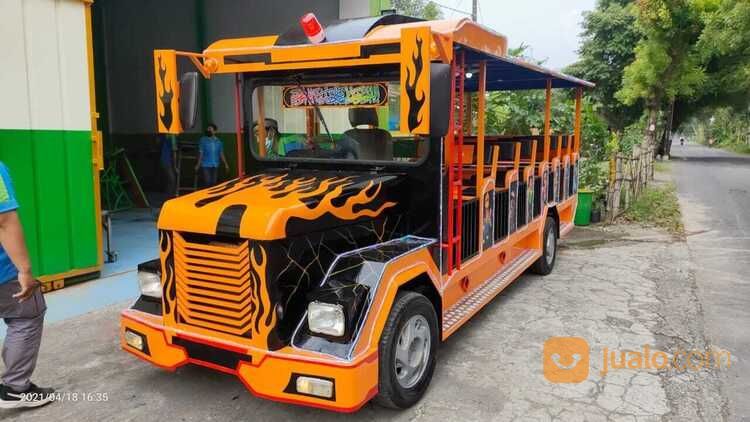 Sepur Mini Odong Odong Kereta Wisata Siap Pakai Usaha