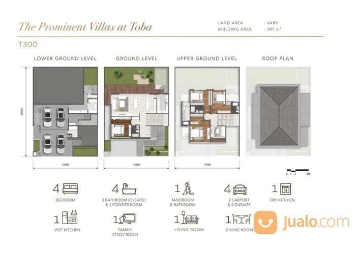 Asya Toba Lake Villa Jakarta Garden City Cakung Jakarta Timur