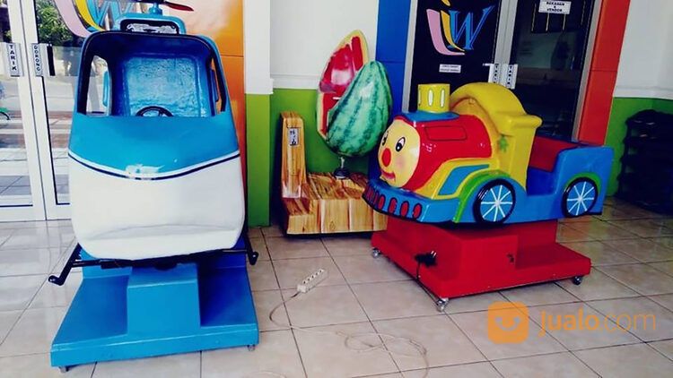 Mainan Koin Odong Odong Kereta Panggung - Sepeda Air Kereta Mini Wisata