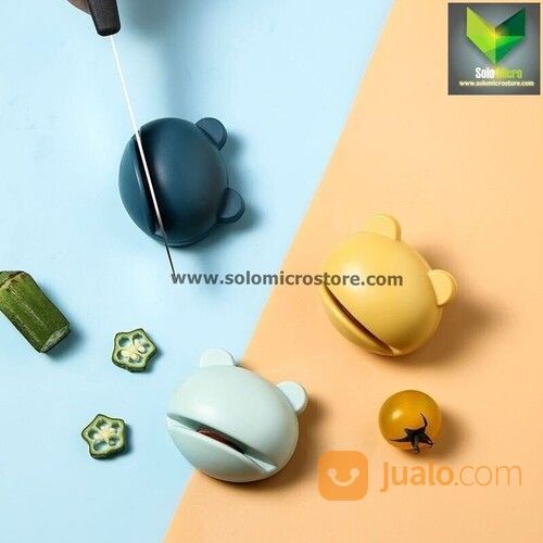Asahan Pisau Mini Karakter Kodok Alat Pengasah Gunting Knife Sharpener Termurah